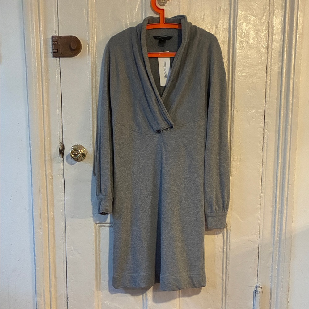 Gray Long Sleeve Marc Jacobs Dress